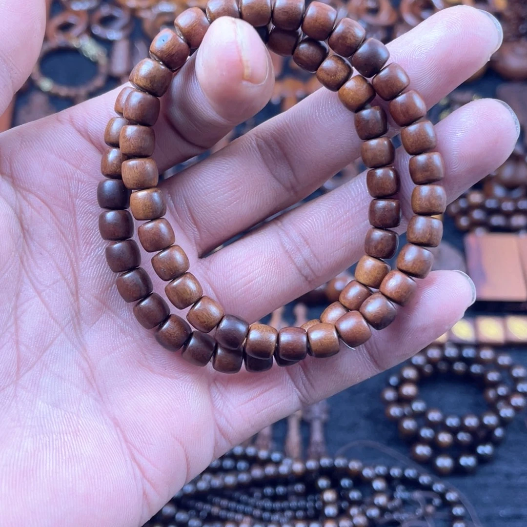枣木枣木桶珠手串0.6随机发货