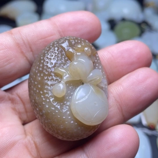 吊坠(不含链)未镶嵌和田玉