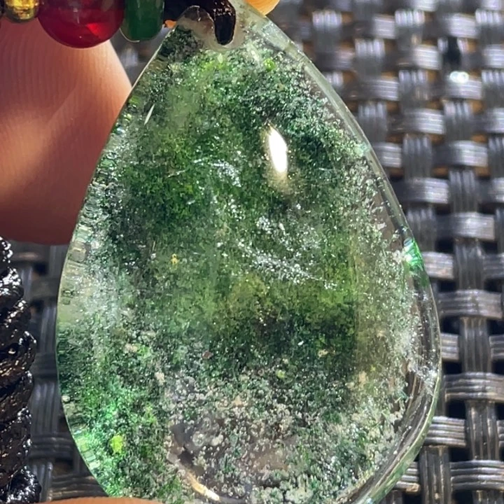 水晶吊坠(不含链)未镶嵌中****明