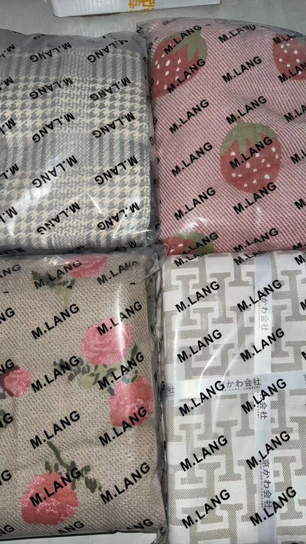 专享【京会社】纯棉斜纹编织毛巾被 不挑花色 斜纹编织毛巾被1