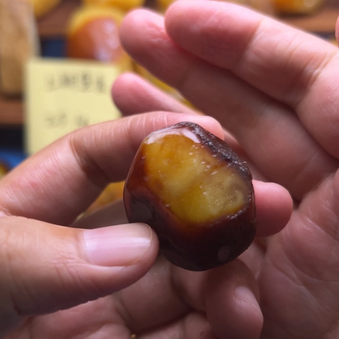 荣***运定制琥珀未镶嵌12345678