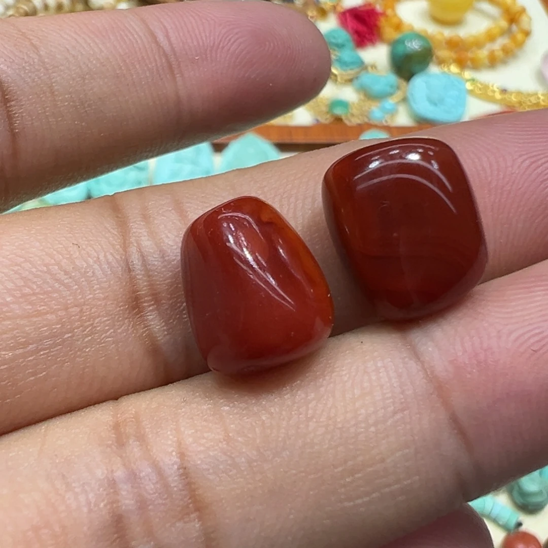 南红玛瑙未镶嵌颈饰