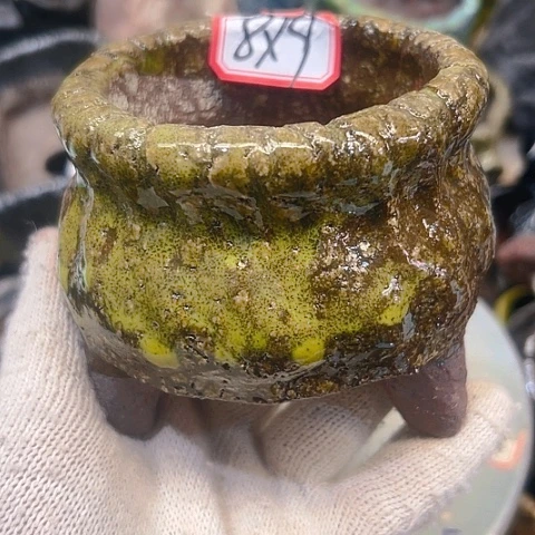 粗陶花盆手工花盆制作