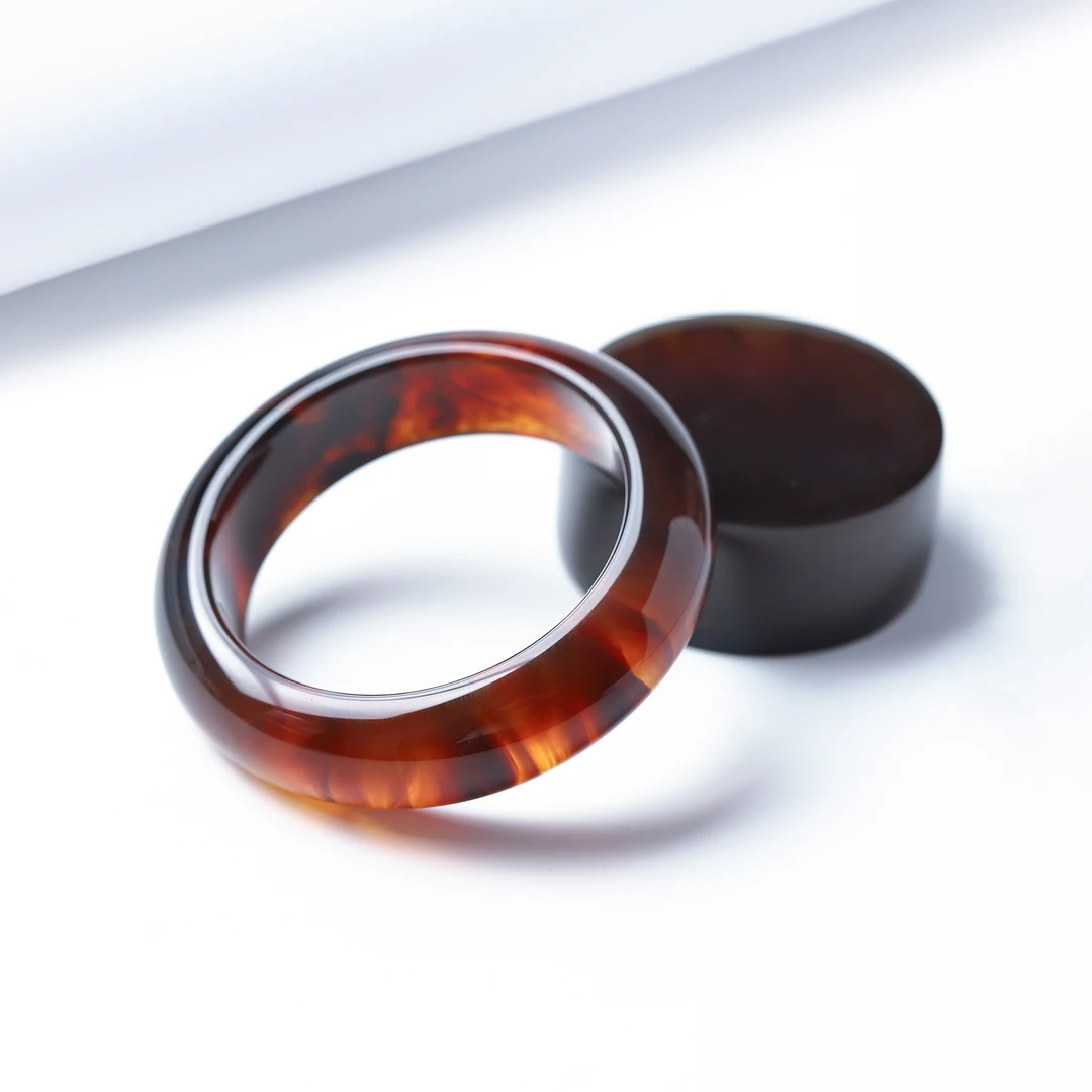 收藏级紫杉醇手镯（赠送镯芯 免费加工）天然琥珀女款（多样性发其一