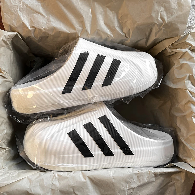 官方正品贝壳头拖鞋男夏季外穿防滑踩屎感情侣洞洞鞋沙滩包头凉鞋