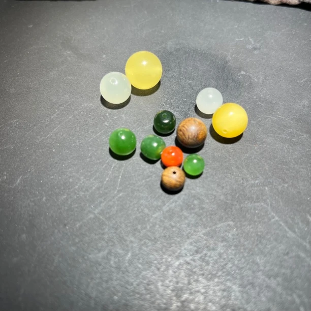 补珠子，和田玉单珠链接 多样性发其一