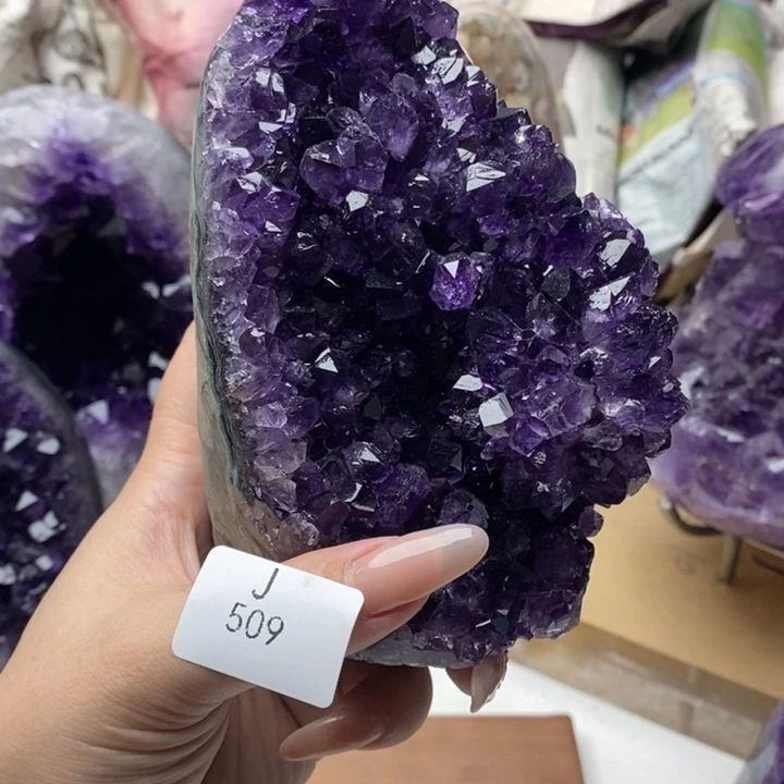 未镶嵌珠宝半成品紫晶