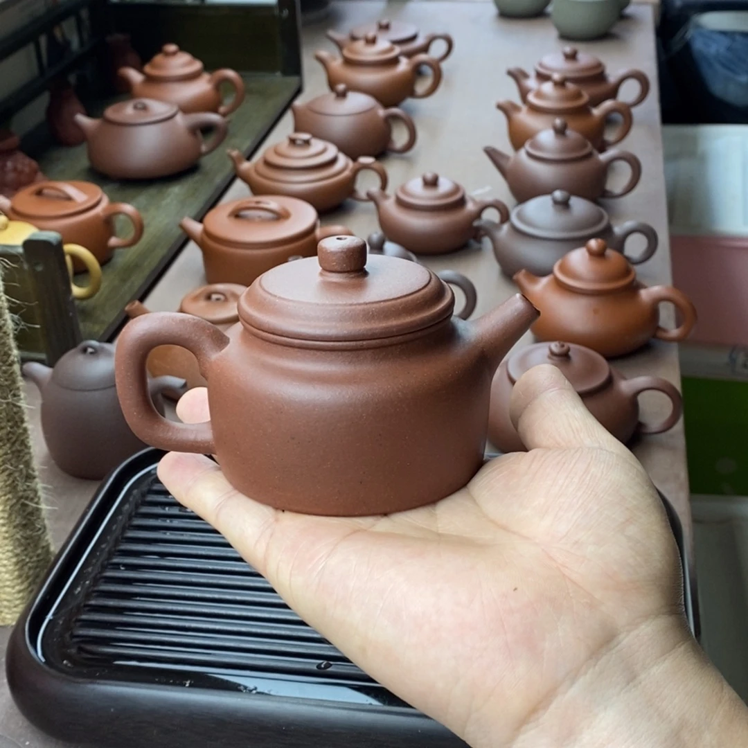 路***人茶壶紫砂紫砂德中