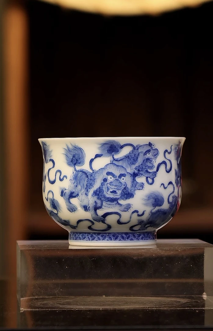 望玉窑 九狮炉士杯