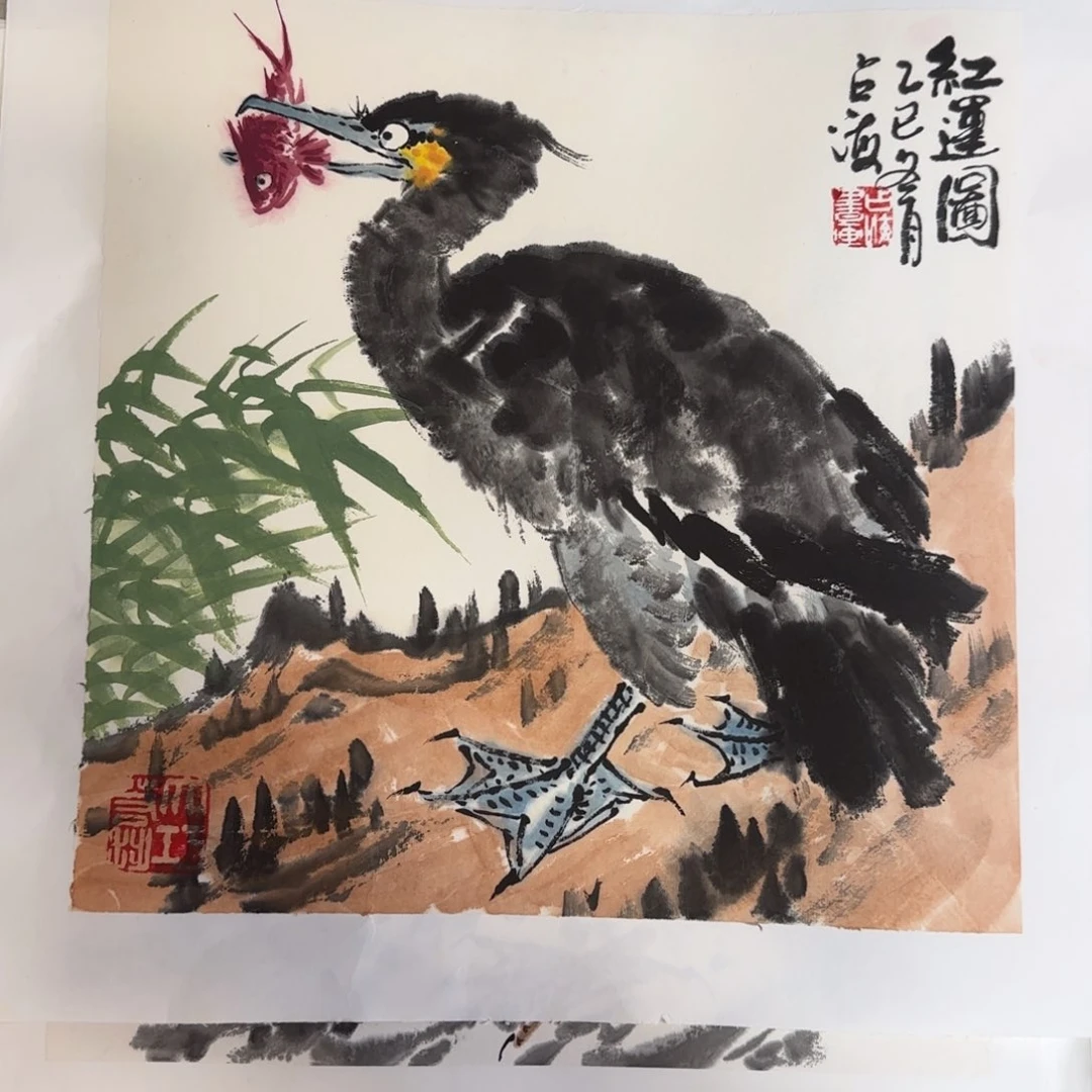 国画-****™王占海老师手绘作品