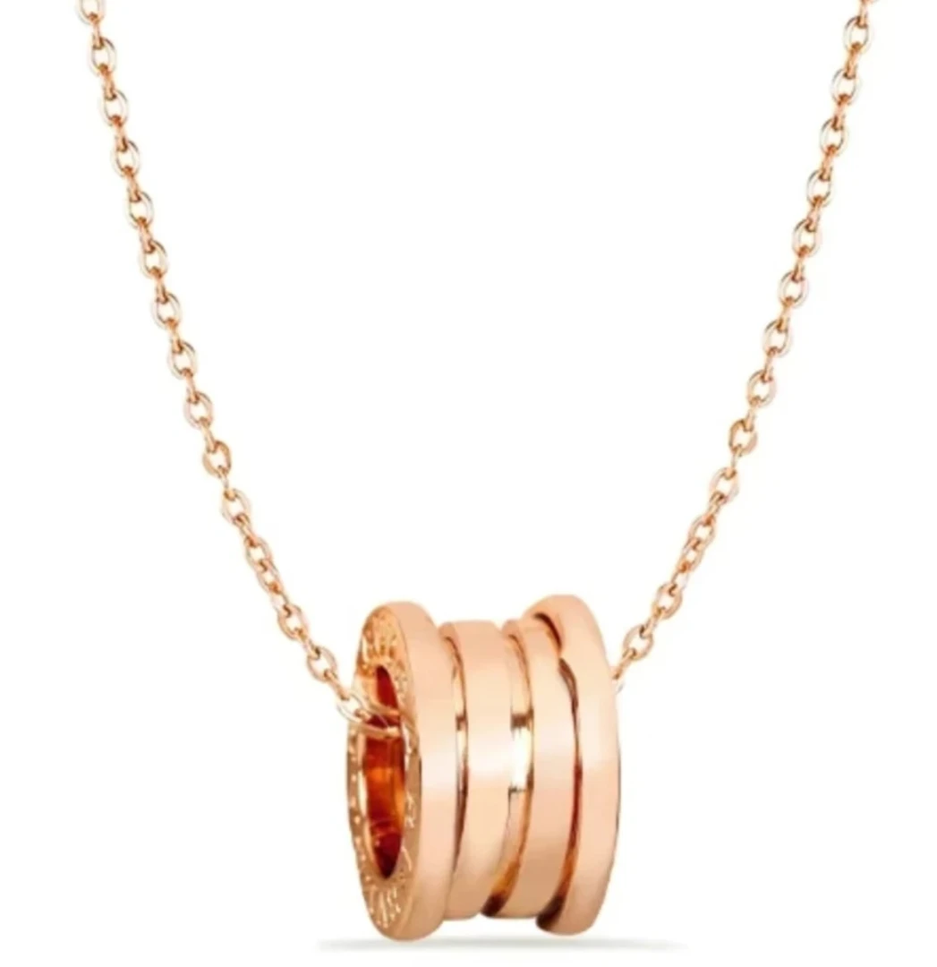 链子925银 弹簧项链！百搭经典气质风轻奢时尚小蛮腰坠链