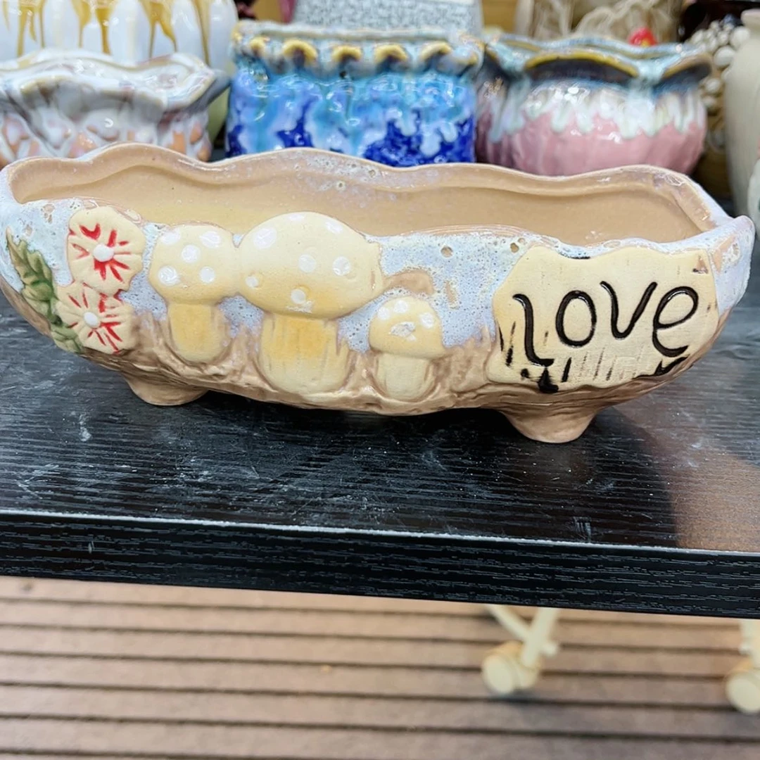 【闪购商品】陶瓷花盆