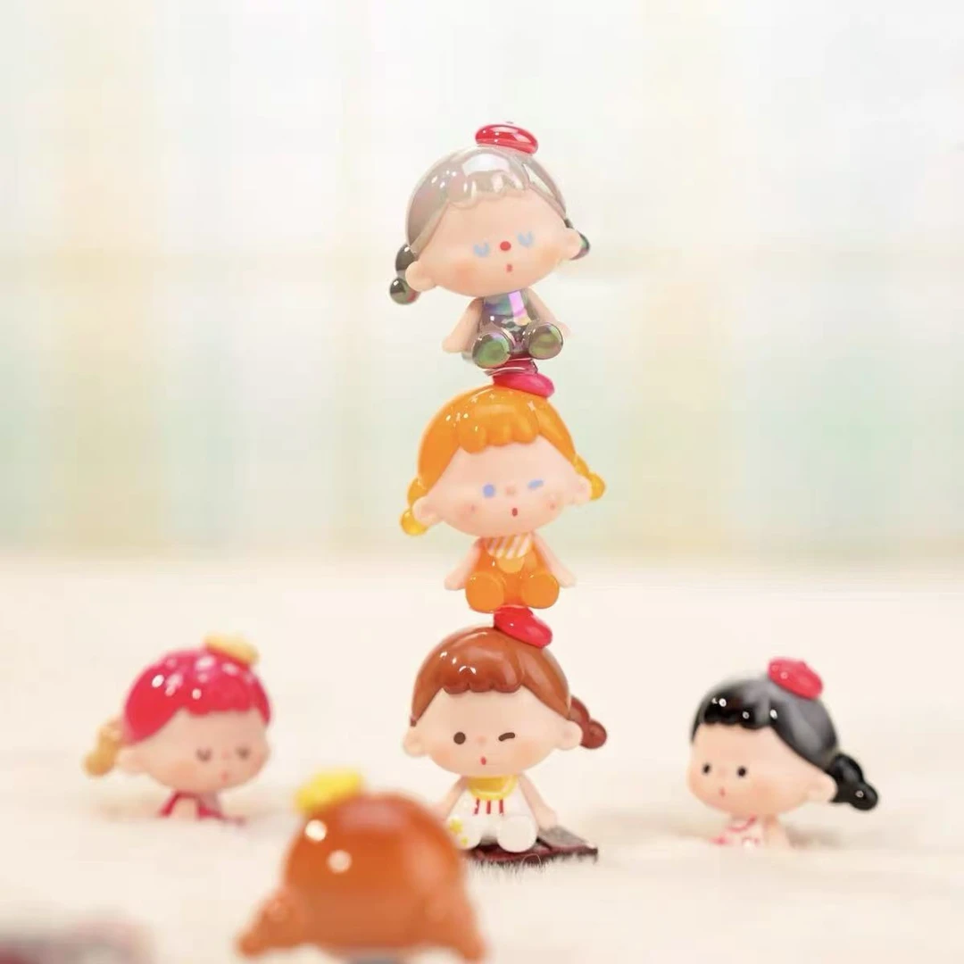 【小藤拆袋】阿玛莉莉丝无忧哒娃二代萌趣游乐园系列萌粒潮玩盲袋