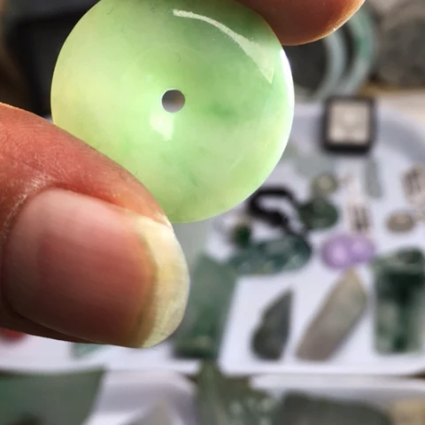 翡翠散珠天然翡翠