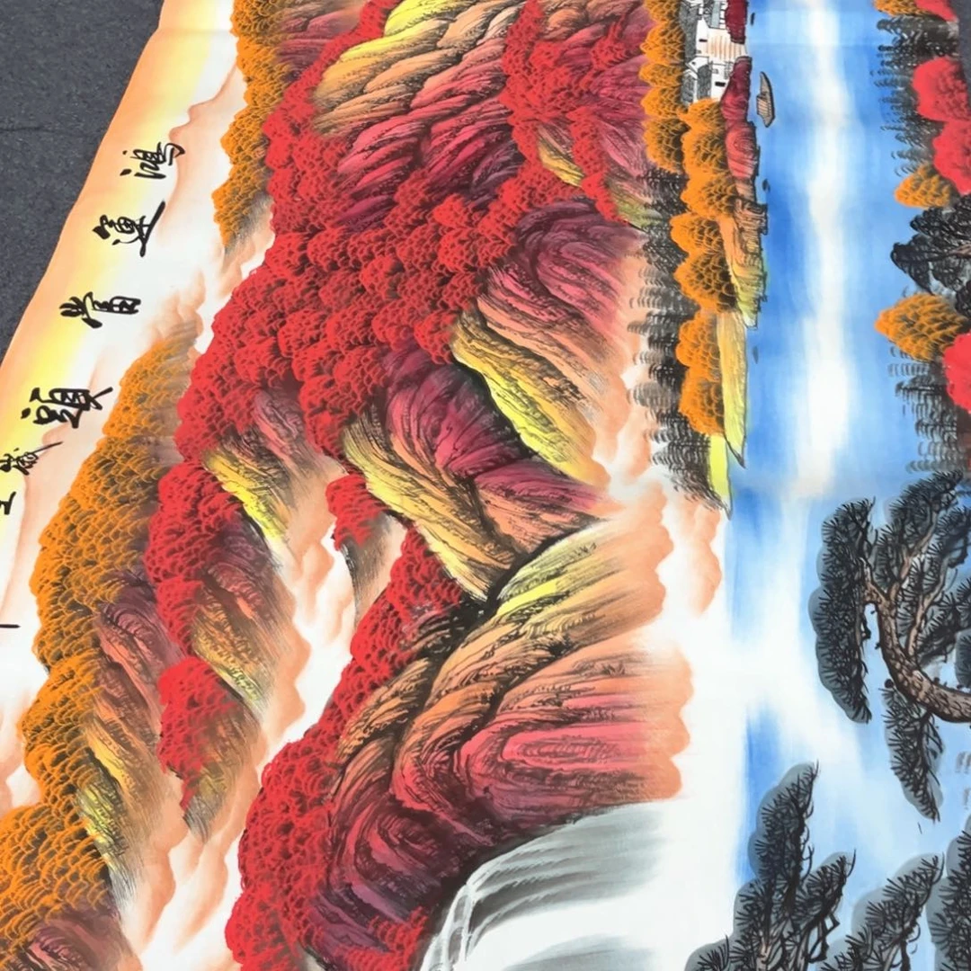 李***舞国画国画作品老师手绘