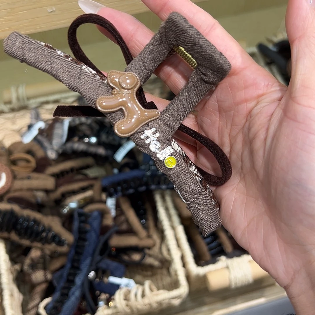非金属布艺咖色狗抓
