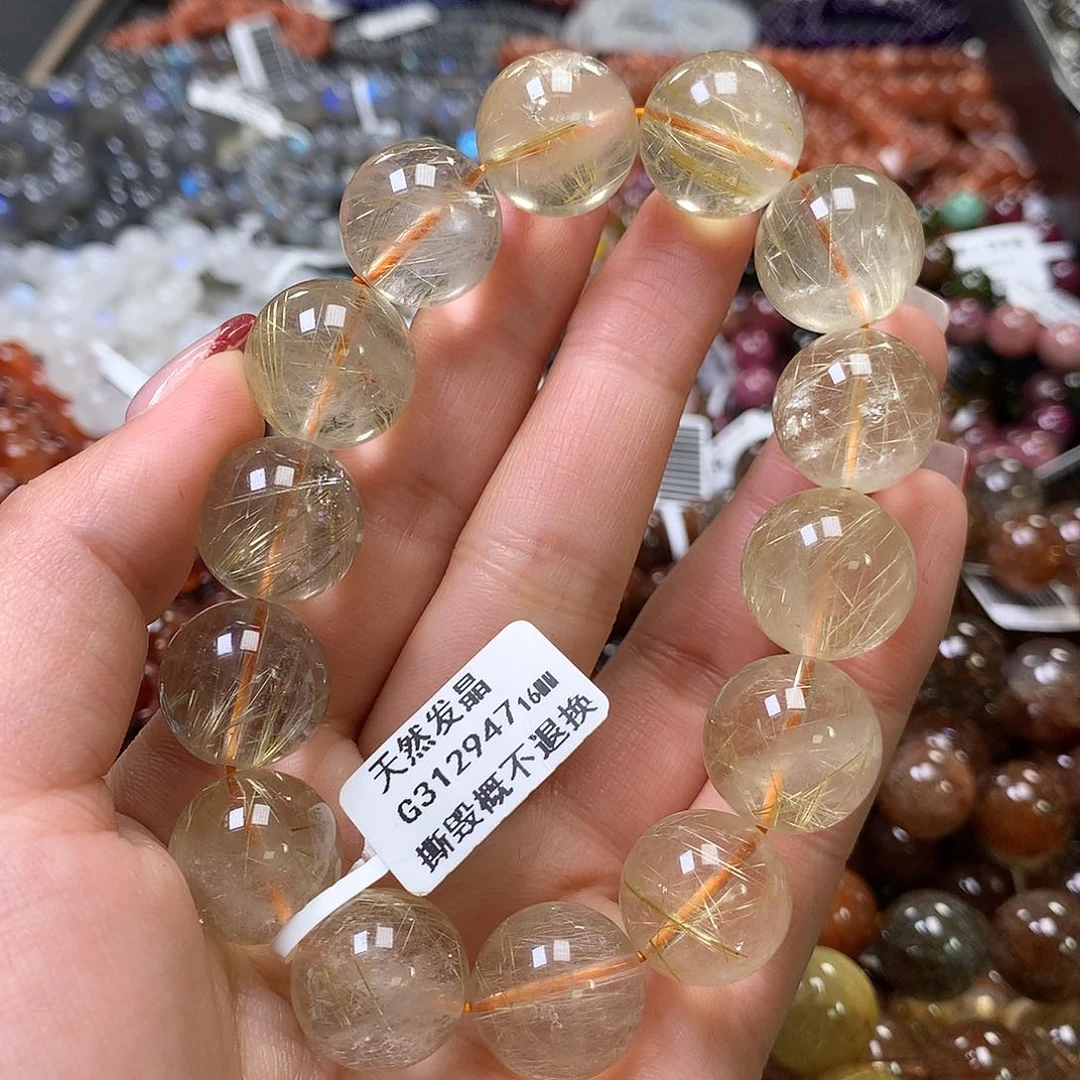 水晶手链未镶嵌，