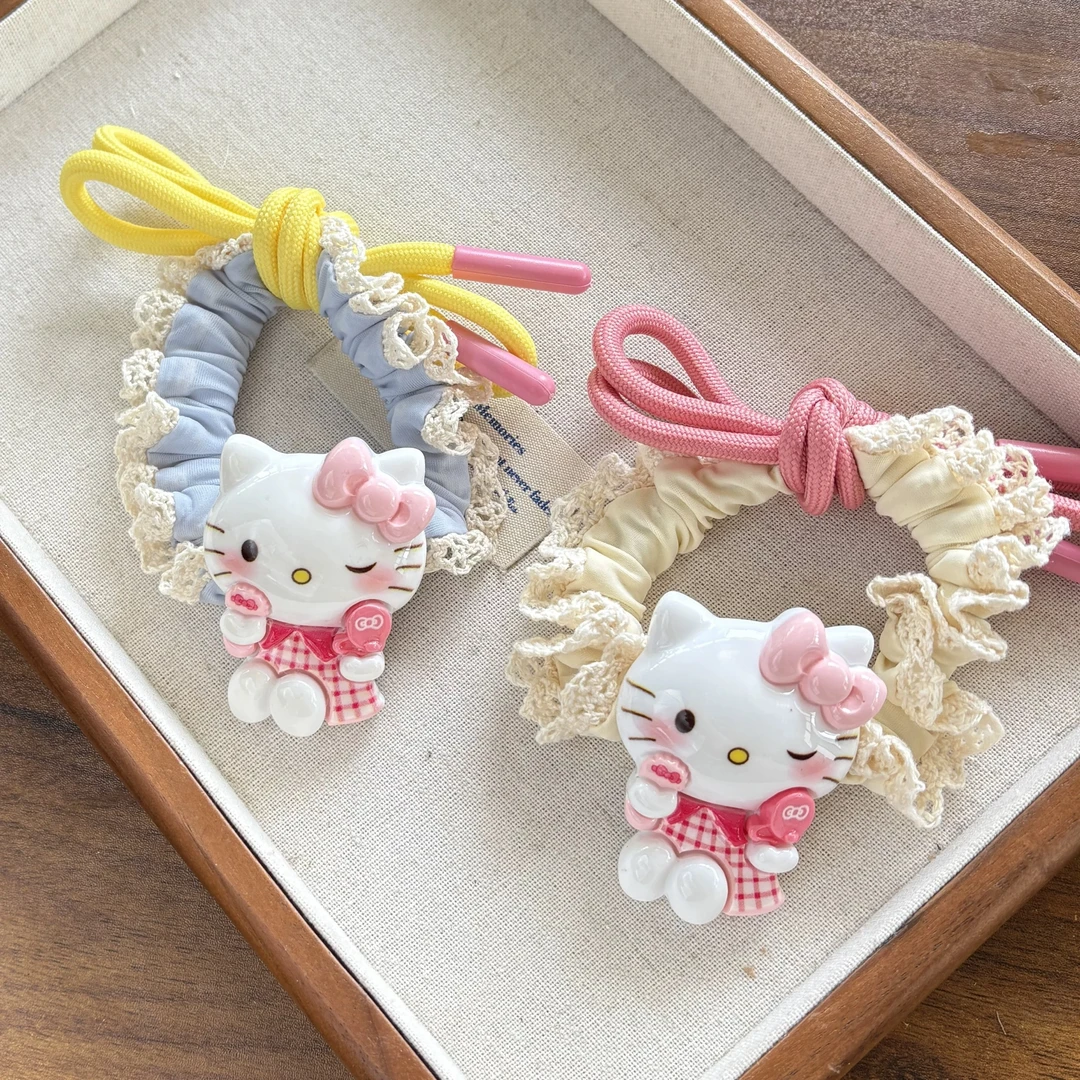 【满19包邮】可爱卡通立体玩偶网红拉budu发圈发夹小女孩头饰