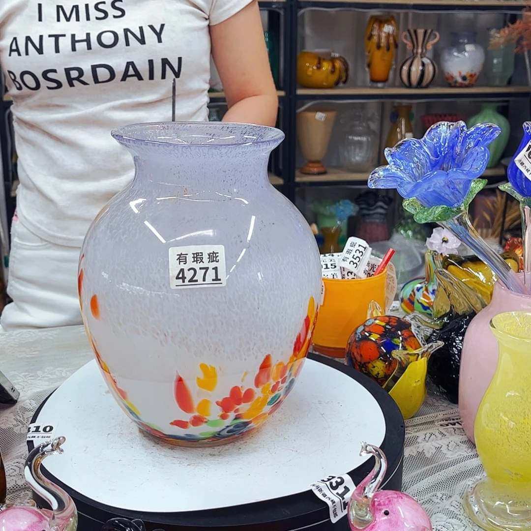 4271底裂纹瑕 家悦琉璃工艺品