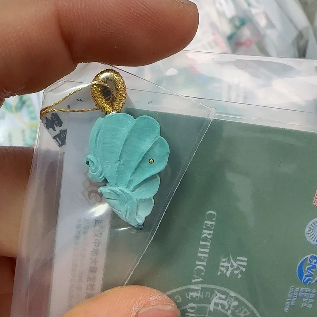 绿松石珠宝半成品未镶嵌