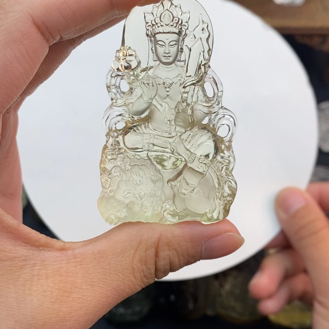 神***人未镶嵌水晶颈饰定制