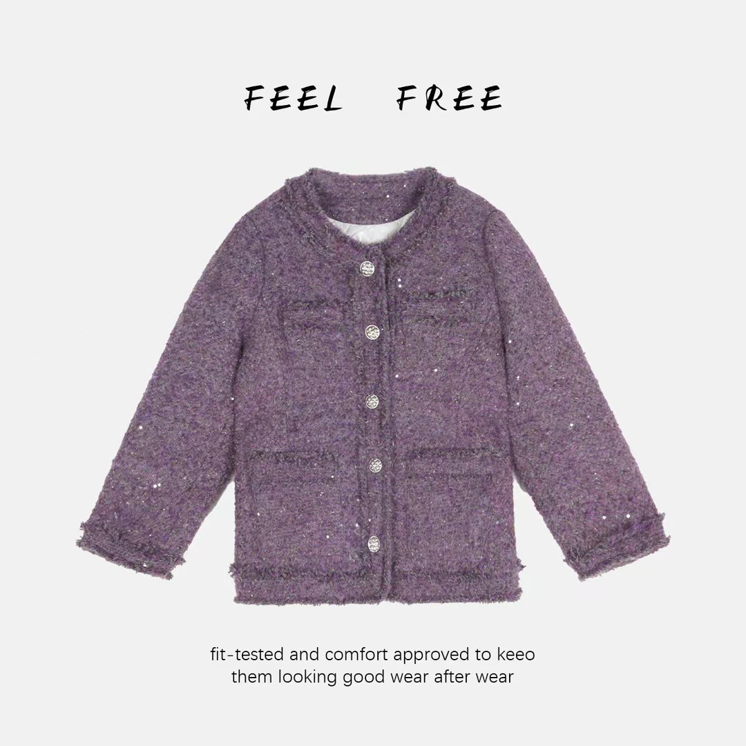 FEEL FREE-缪斯小香风羽绒外套2025新款NEW