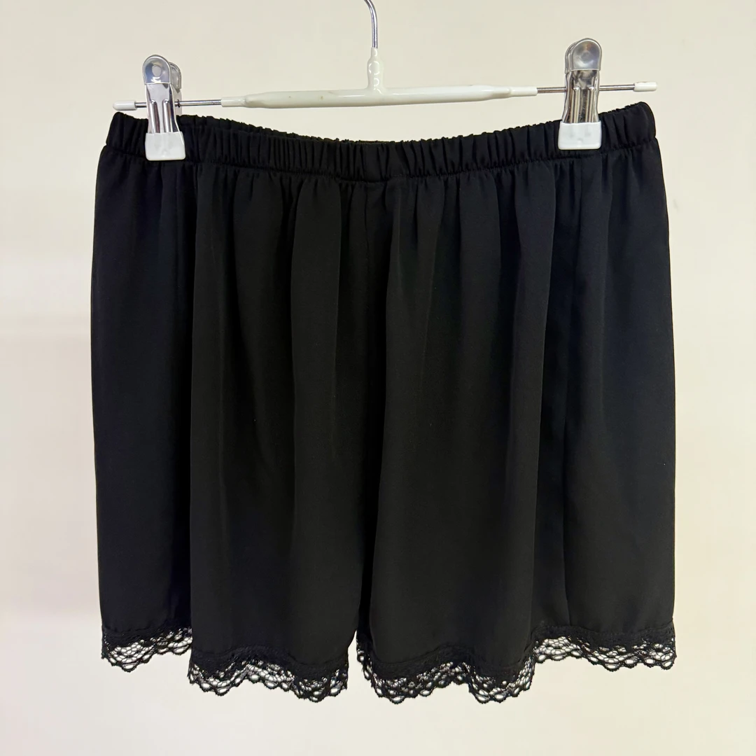 福袋奖品，桑蚕丝弹力缎短裤打底裤薄款真丝睡裤