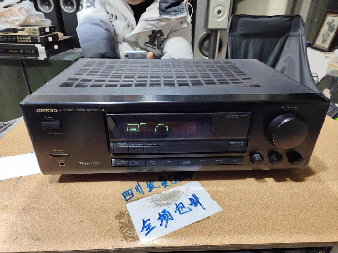 9新  二手  安桥SV420功放，成色如图（出声，不带线材）