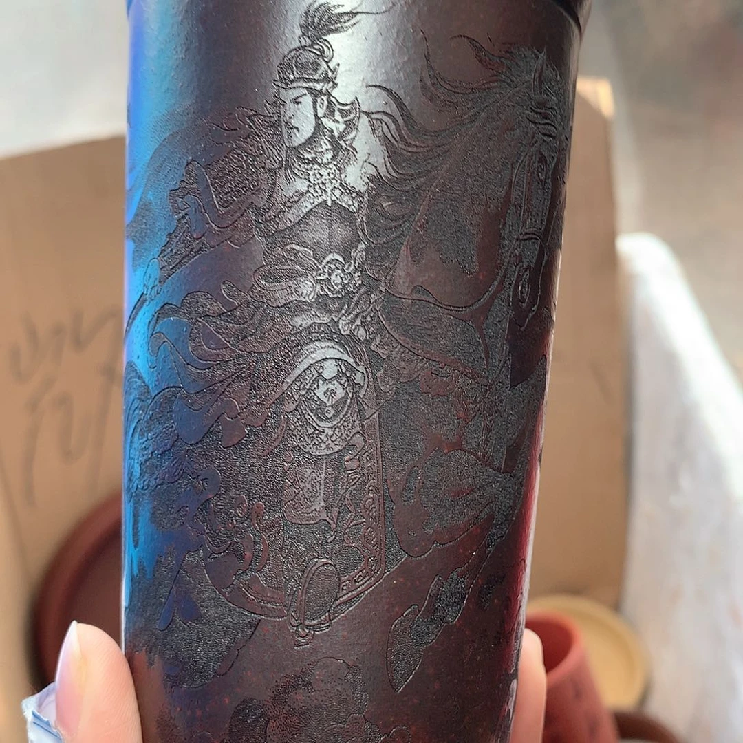 紫砂杯子微微瑕宜兴紫砂杯