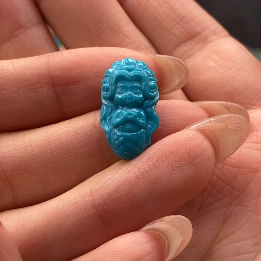 未镶嵌绿松石挂件