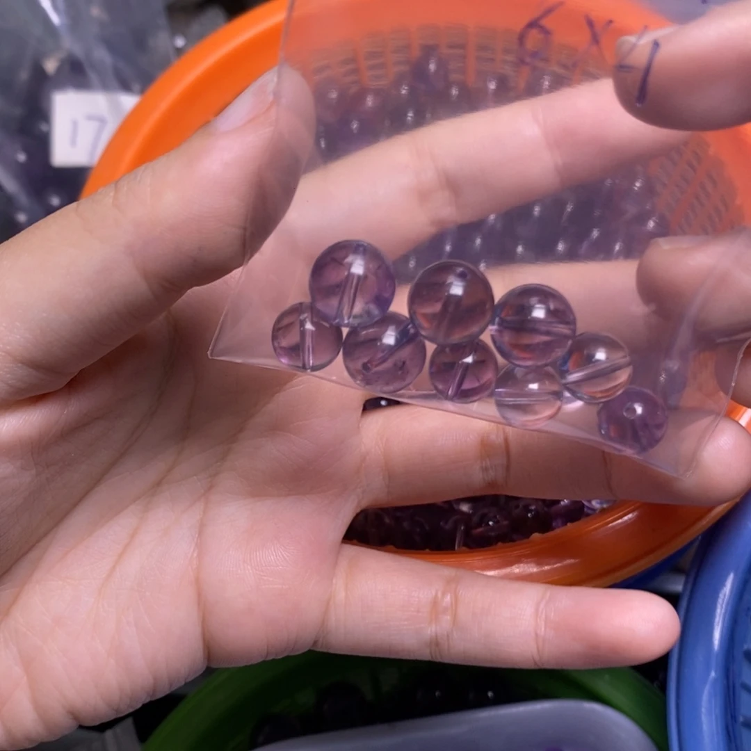 m***y水晶手链未镶嵌紫水