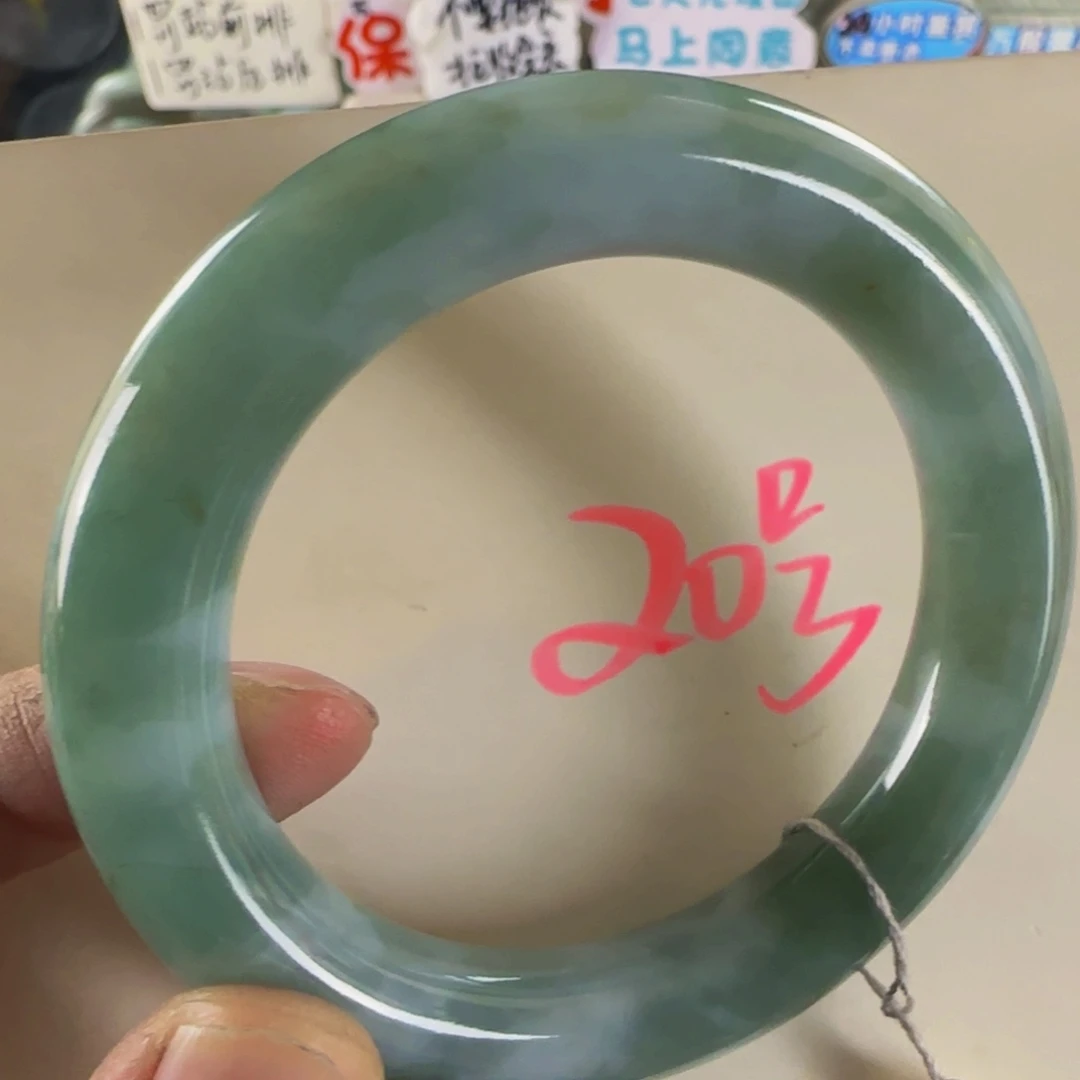 未镶嵌手镯翡翠老坑52