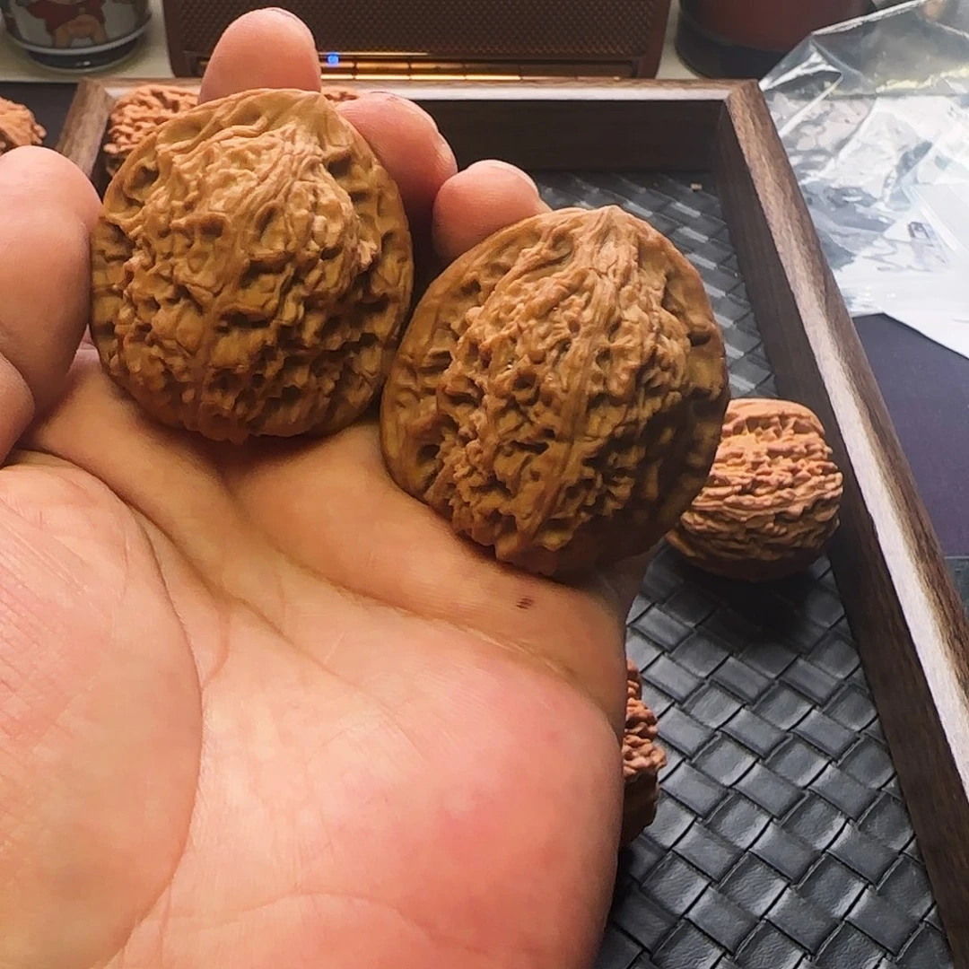 6***1文玩核桃把件南疆石