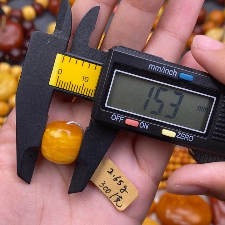 琥珀未镶嵌裸石蜜蜡L