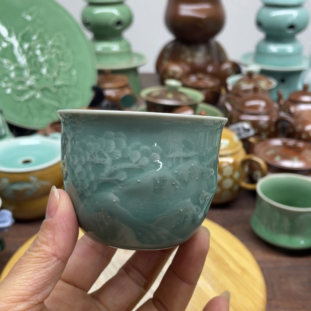 微瑕特价青瓷青瓷