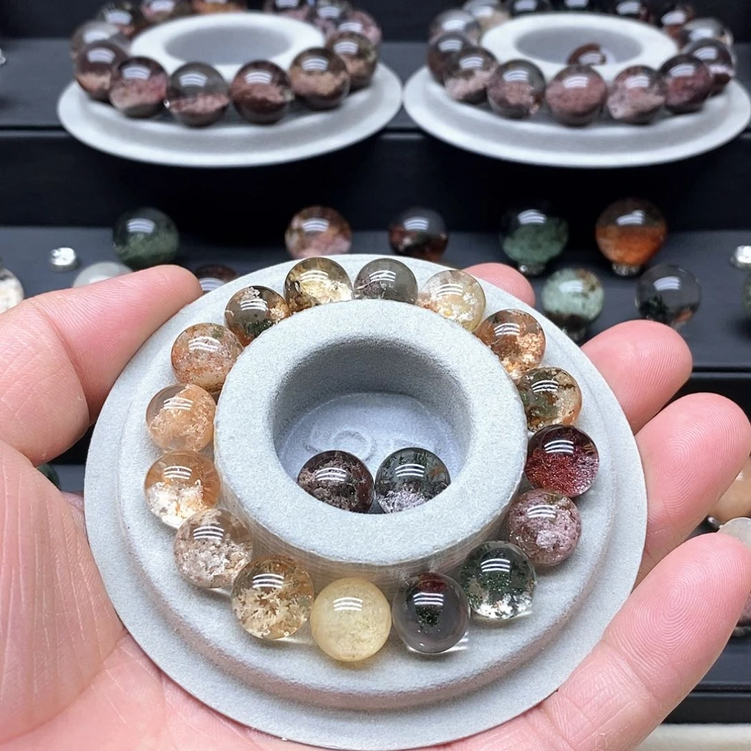 S***e未镶嵌颈饰水晶德益堂水晶打孔不退不换