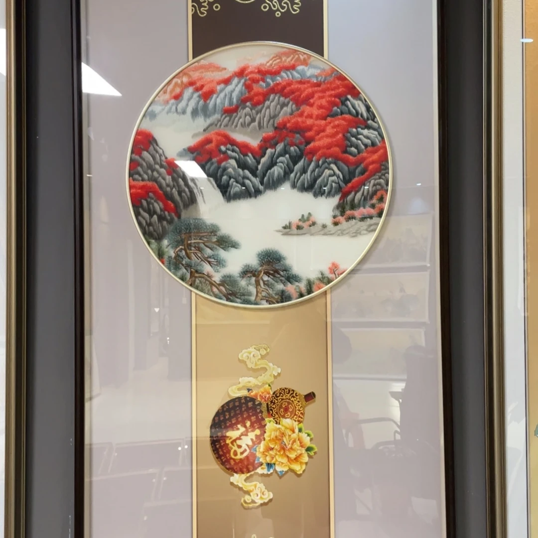 竖款实木边框原图