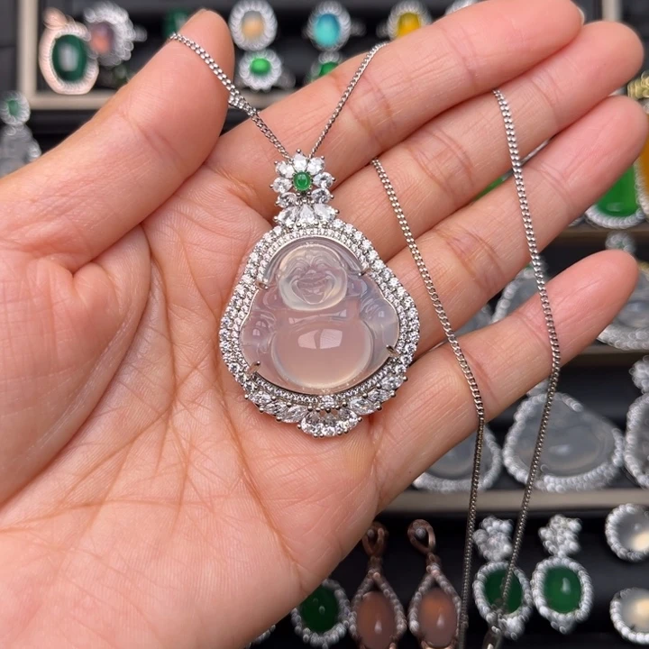 玛瑙/玉髓合金颈饰