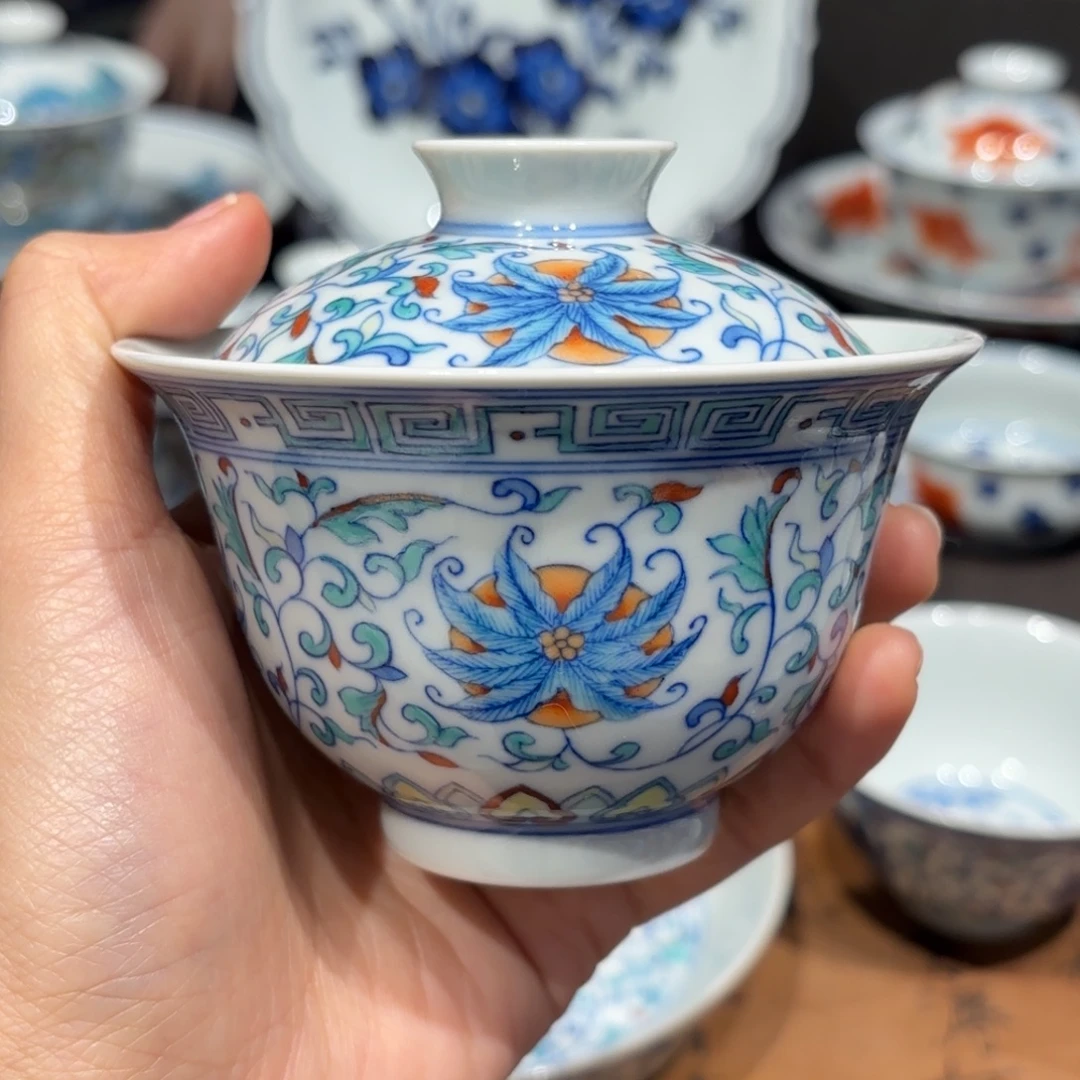 手工手绘陶瓷茶具