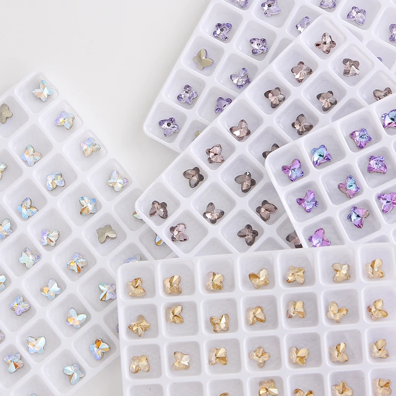 【千玺】【X051-X100】美甲饰品K9精品钻合金锆石美甲工具