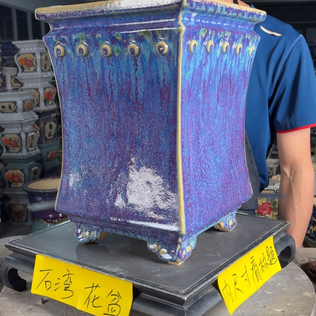 一风堂石湾花盆 内18*28