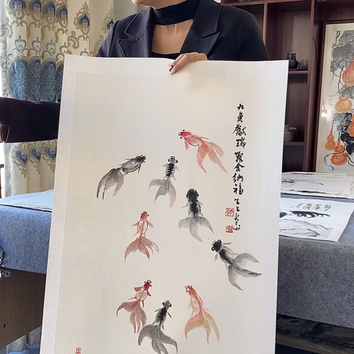 国画纯手绘国画写意作品