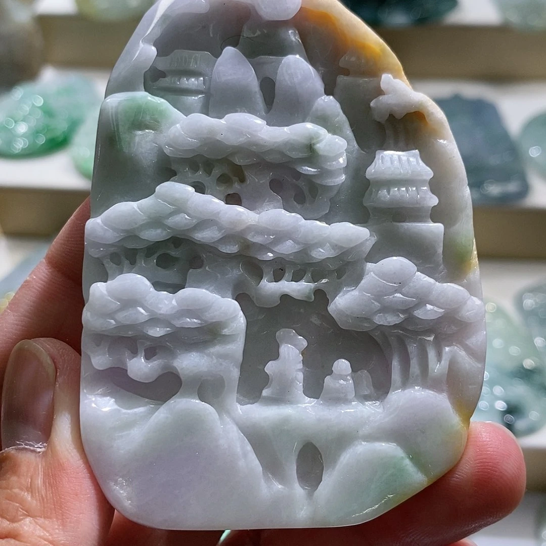 【闪购商品】翡翠颈饰未镶嵌11111111111111111