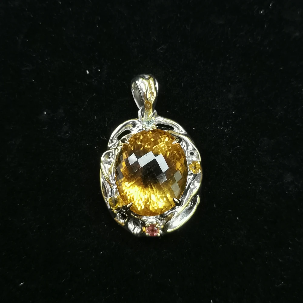 意大利工艺925银吊坠[207-090]