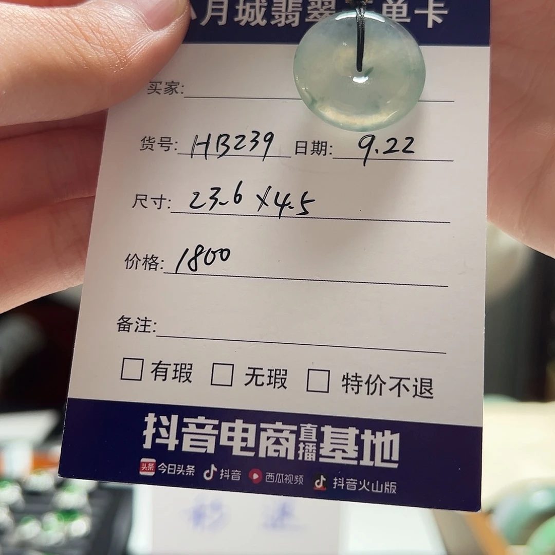 未镶嵌手镯翡翠天然翡翠吊坠