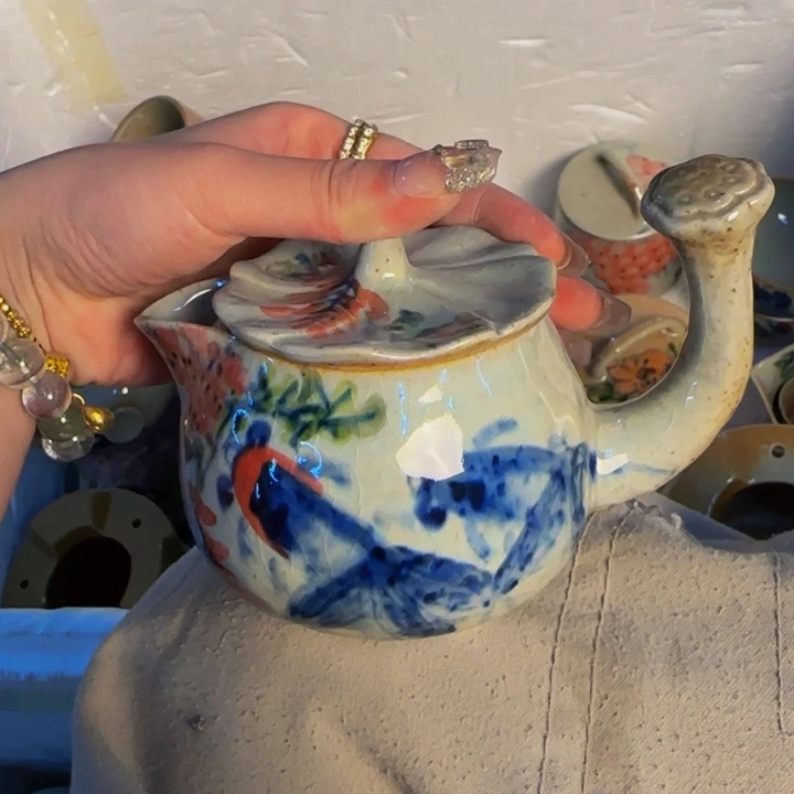 瓷片景德镇陶瓷手工手绘
