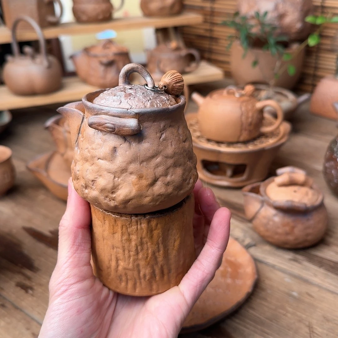 原矿老岩泥茶器系列