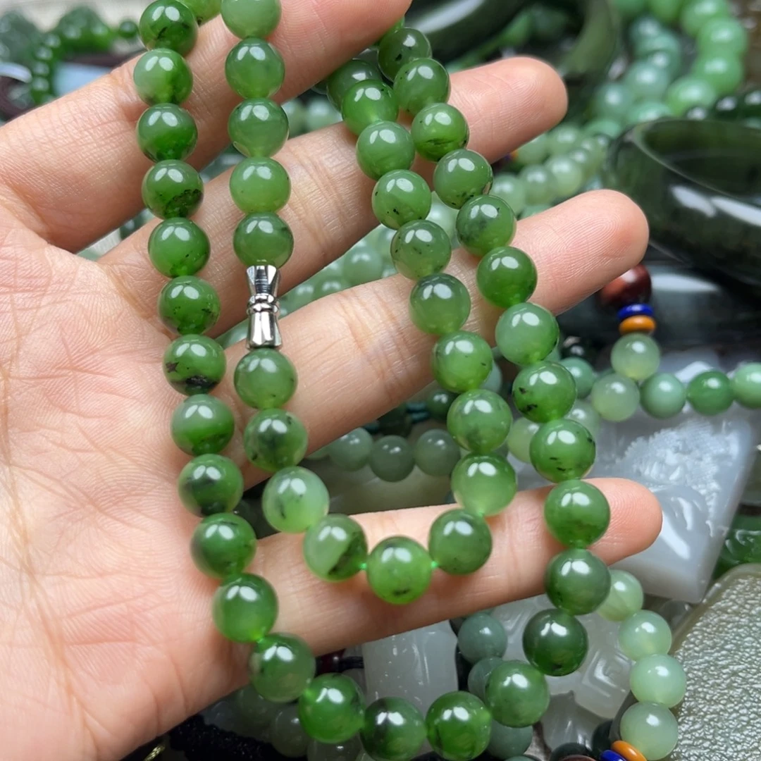 和田玉（碧玉）未镶嵌颈饰