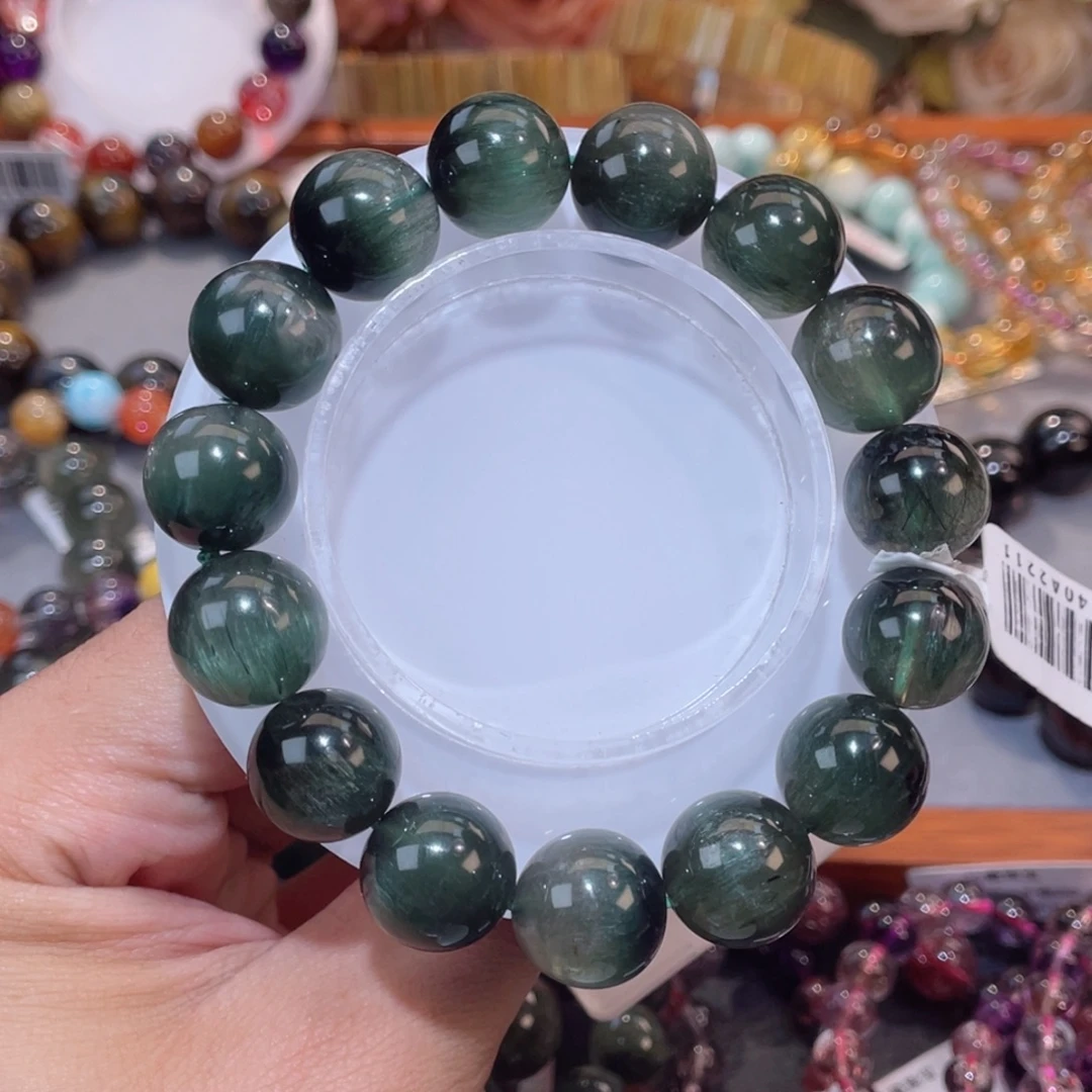 手链发晶未镶嵌14+顺发绿发晶