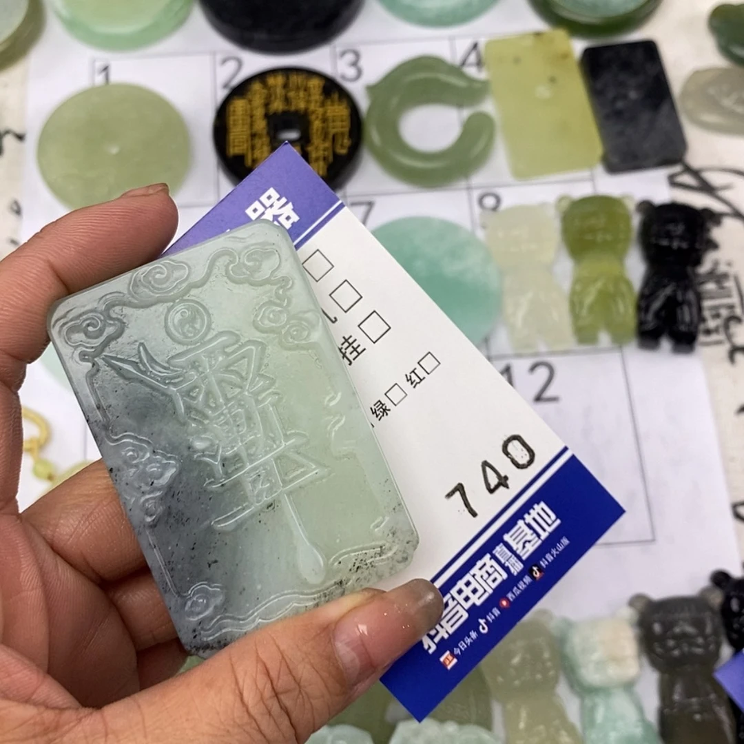 【闪购商品】岫玉颈饰未镶嵌✘***挂件